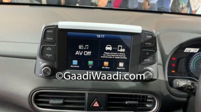 Hyundai Kona Electric India Image Interior Touchsc