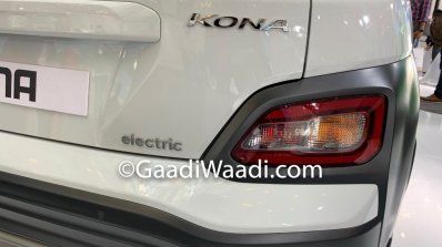 Hyundai Kona Electric India Image Rear Badge