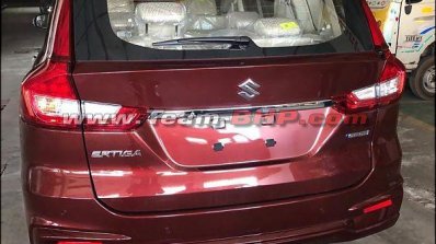 2018 Maruti Ertiga Pearl Metallic Auburn Red Rear
