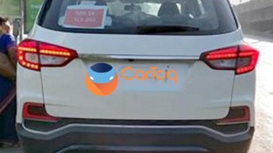 Mahindra Alturas G4 New Pearl White Colour Spy Ima