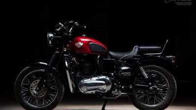 Royal Enfield Electra Carmine By Eimor Customs Lef