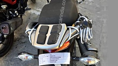 Hero Xpulse 200t Spied Rear Parcle Rack