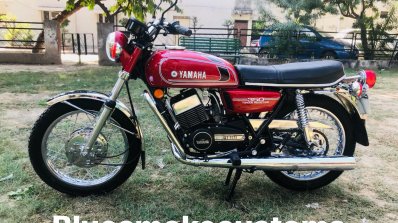 Yamaha Rd350 Restored By Prateek Khanna Left Side