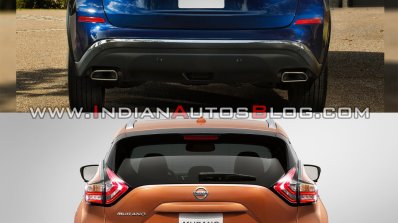 2019 Nissan Murano Vs 2014 Nissan Murano Rear