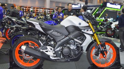Dealer Modified Yamaha Mt 15 Gets White Colour With Orange Wheels