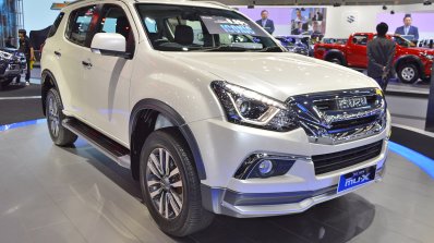 Isuzu Mu X Facelift 2018 Thai Motor Expo Images Fr