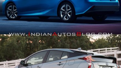 2019 Toyota Prius Vs 2016 Toyota Prius Rear Three
