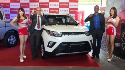 Mahindra Kuv100 Taiwan Launch