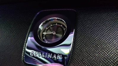 Rolls Royce Cullinan India Interior Clock