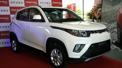 Taiwanese Spec Mahindra Kuv100 Front Three Quarter