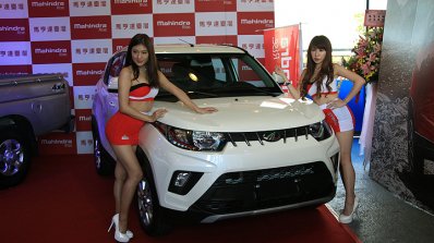 Taiwanese Spec Mahindra Kuv100 Front Three Quarter