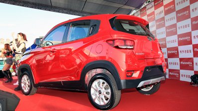 Taiwanese Spec Mahindra Kuv100 Rear Three Quarters