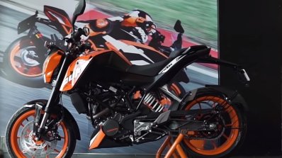 Ktm 200 Duke Abs Side Profile