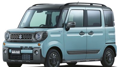 Suzuki Gear Spacia Front Three Quarters Left Side