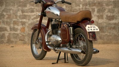 Jawa 250 Restored Rear Left Quarter