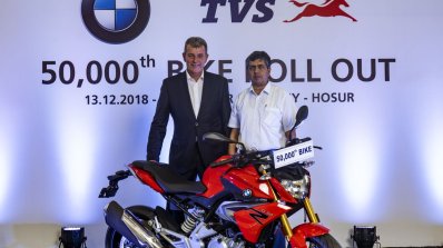 50000th Bmw 310cc Series Motorcycle Rolled Out Fro