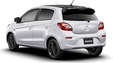 Mitsubishi Mirage Black Edition Dual Tone Rear Thr
