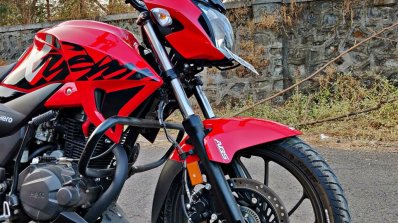 Hero Xtreme 200r Road Test Review Front Suspension