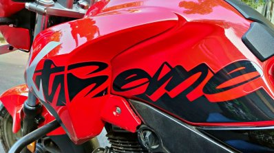 Hero Xtreme 200r Road Test Review Fuel Tank Left S