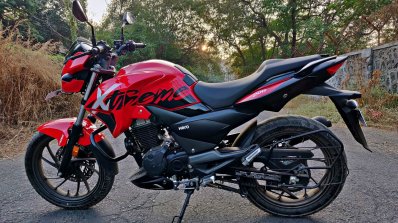 Hero Xtreme 200r Road Test Review Left Side