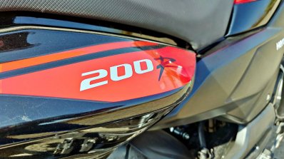Hero Xtreme 200r Road Test Review Rear Panel