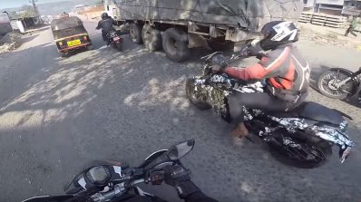 2019 Bajaj Dominar 400 Facelift Spied Road Testing