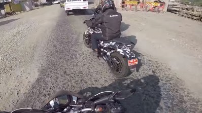 2019 Bajaj Dominar 400 Facelift Spied Road Testing