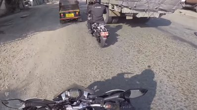 2019 Bajaj Dominar 400 Facelift Spied Road Testing
