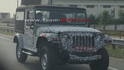 Next Gen Mahindra Thar Spy Photo