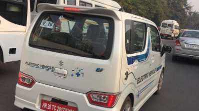 Suzuki Wagon R Ev Rear Three Quarters Spy Photo