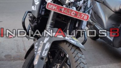 Ktm 390 Adventure Spied In India Front