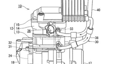 Suzuki Gixxer 250 Engine Patent Image Oil Cooler