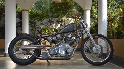 Custom Royal Enfield Bobber 1000cc Right Side Prof