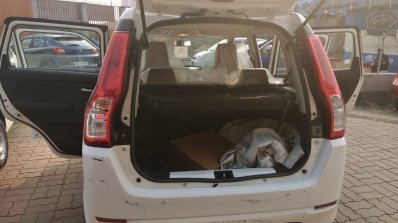 2019 Maruti Wagon R Rear Spy Shot