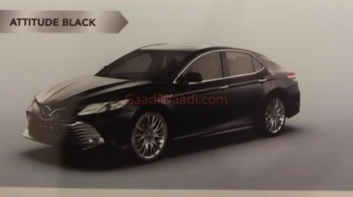 Indian Spec 2019 Toyota Camry Hybrid Dark Black