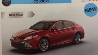 Indian Spec 2019 Toyota Camry Hybrid Red Mica