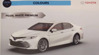 Indian Spec 2019 Toyota Camry Hybrid White