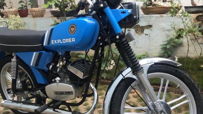 Royal Enfield Explorer By Deena From Mysore Front