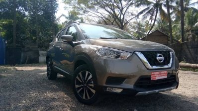 Indian Spec Nissan Kicks Front Three Quarters Righ
