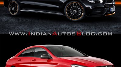 2019 Mercedes Cla Vs 2016 Mercedes Cla Front Three