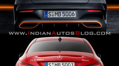 2019 Mercedes Cla Vs 2016 Mercedes Cla Rear