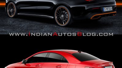 2019 Mercedes Cla Vs 2016 Mercedes Cla Rear Three