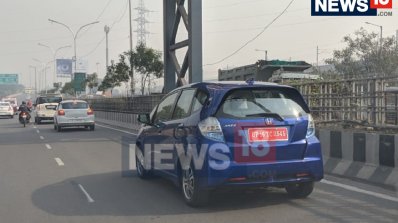 Honda Fit Ev Spy Shot India
