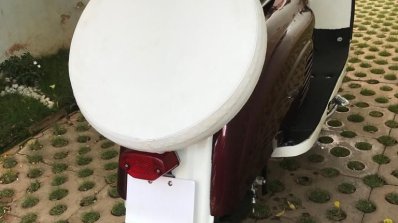 Rajdoot Runabout Post Restoration Spare Wheel