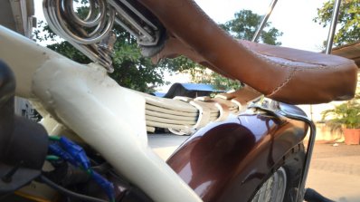 Yezdi 250 Bobber By Indi Custom Garage Seat