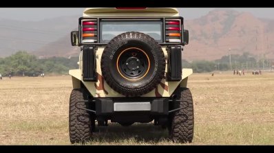 Brown Mahindra Thar Wanderlust Rear
