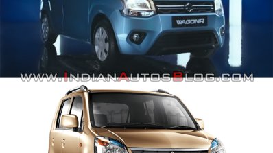 2019 Maruti Wagon R Vs 2013 Maruti Wagon R Front T