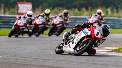 Honda Rider Abhishek Vasudev 9 Clinches The First