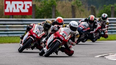 Honda Rider Anish Shetty 44 Wins The First Podium