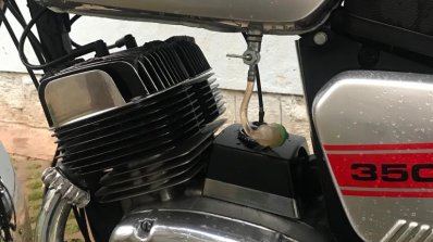 1987 Yezdi 350 Twin By R Deena Engine Left Side